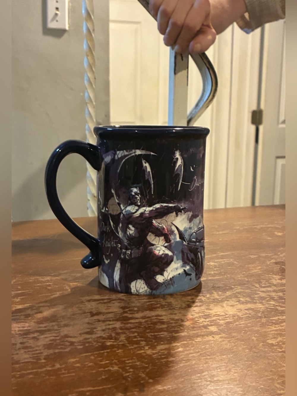 Six Flags Batman 5” Beautifully Designed Coffee Mug. $10